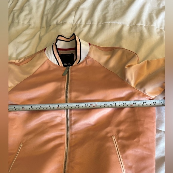 Pinko Bomber Pink Size 4  70's Inspire, Farrah Fawcett  Chic. - Picture 12 of 14